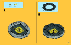 LEGO 76020 instructions page 43 – build guide
