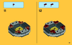 LEGO 76020 instructions page 45 – build guide
