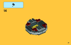 LEGO 76020 instructions page 47 – build guide