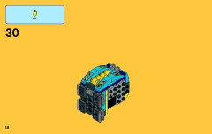 LEGO 76020 instructions page 18 – build guide