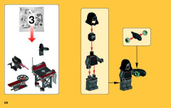 LEGO 76020 instructions page 26 – build guide