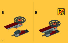 LEGO 76020 instructions page 34 – build guide