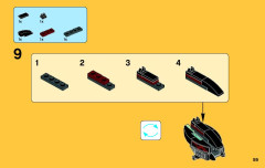 LEGO 76020 instructions page 59 – build guide
