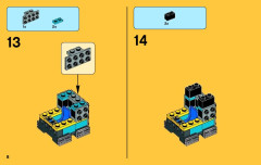 LEGO 76020 instructions page 8 – build guide