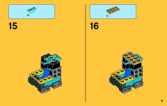 LEGO 76020 instructions page 9 – build guide