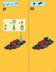 LEGO 76021 instructions page 9 – build guide