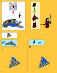 LEGO 76021 instructions page 2 – build guide