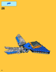 LEGO 76021 instructions page 40 – build guide