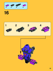 LEGO 76022 instructions page 13 – build guide