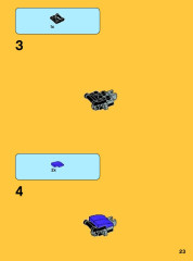 LEGO 76022 instructions page 23 – build guide