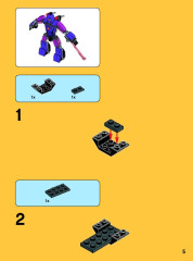 LEGO 76022 instructions page 5 – build guide