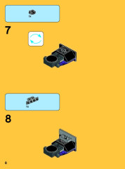 LEGO 76022 instructions page 8 – build guide