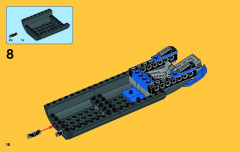 LEGO 76022 instructions page 16 – build guide