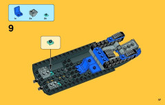 LEGO 76022 instructions page 17 – build guide