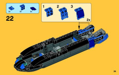 LEGO 76022 instructions page 35 – build guide