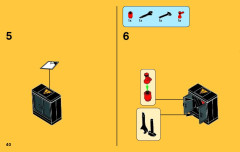 LEGO 76022 instructions page 40 – build guide