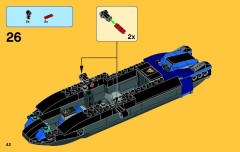 LEGO 76022 instructions page 42 – build guide
