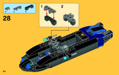 LEGO 76022 instructions page 44 – build guide