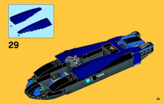 LEGO 76022 instructions page 45 – build guide