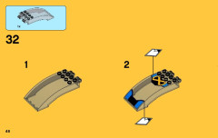 LEGO 76022 instructions page 48 – build guide