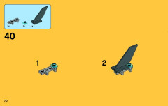 LEGO 76022 instructions page 70 – build guide