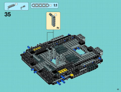 LEGO 76023 instructions page 43 – build guide