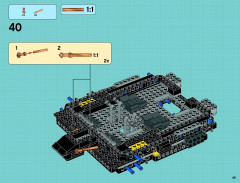 LEGO 76023 instructions page 49 – build guide