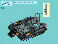 LEGO 76023 instructions page 54 – build guide