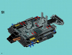 LEGO 76023 instructions page 74 – build guide