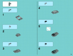 LEGO 76023 instructions page 75 – build guide