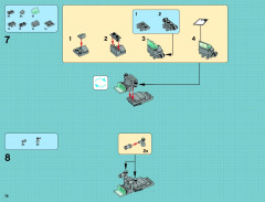 LEGO 76023 instructions page 76 – build guide