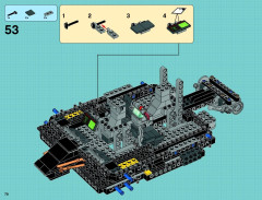 LEGO 76023 instructions page 78 – build guide