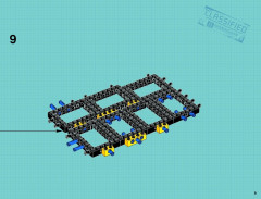 LEGO 76023 instructions page 9 – build guide