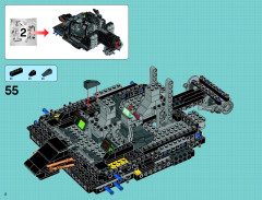 LEGO 76023 instructions page 2 – build guide