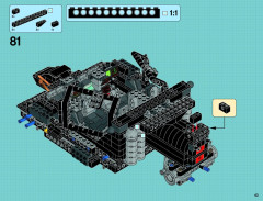LEGO 76023 instructions page 43 – build guide