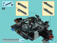 LEGO 76023 instructions page 45 – build guide