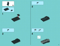 LEGO 76023 instructions page 5 – build guide