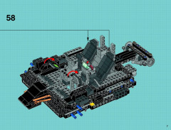 LEGO 76023 instructions page 7 – build guide