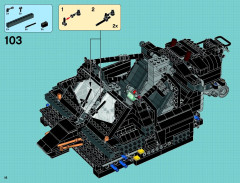LEGO 76023 instructions page 16 – build guide