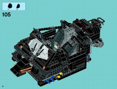 LEGO 76023 instructions page 18 – build guide