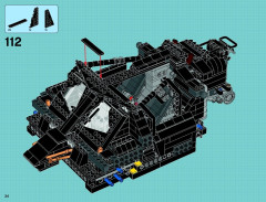 LEGO 76023 instructions page 34 – build guide