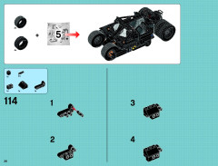 LEGO 76023 instructions page 36 – build guide