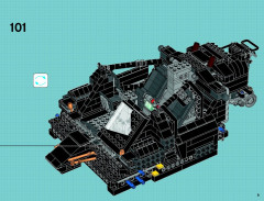LEGO 76023 instructions page 9 – build guide