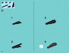 LEGO 76023 instructions page 44 – build guide