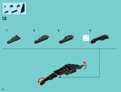 LEGO 76023 instructions page 46 – build guide