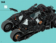 LEGO 76023 instructions page 4 – build guide