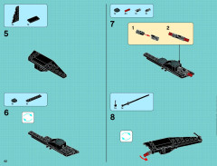 LEGO 76023 instructions page 42 – build guide
