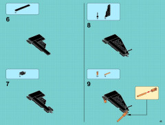 LEGO 76023 instructions page 45 – build guide
