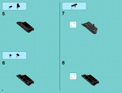 LEGO 76023 instructions page 6 – build guide