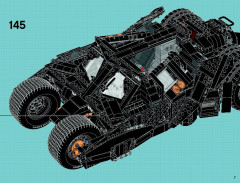LEGO 76023 instructions page 7 – build guide
